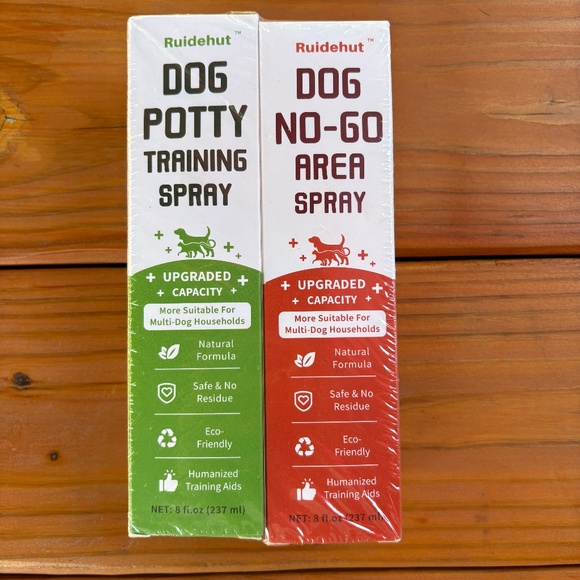 NWT Free w/Purchase Dog Potty Training and No Go Spray Bottles - Picture 1 of 4